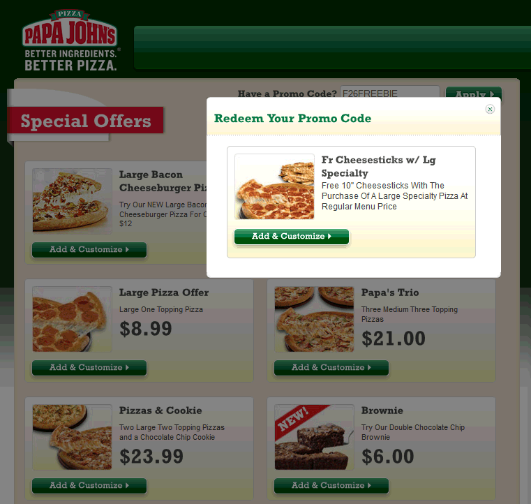 Papa Johns July 2020 Coupons and Promo Codes 🛒