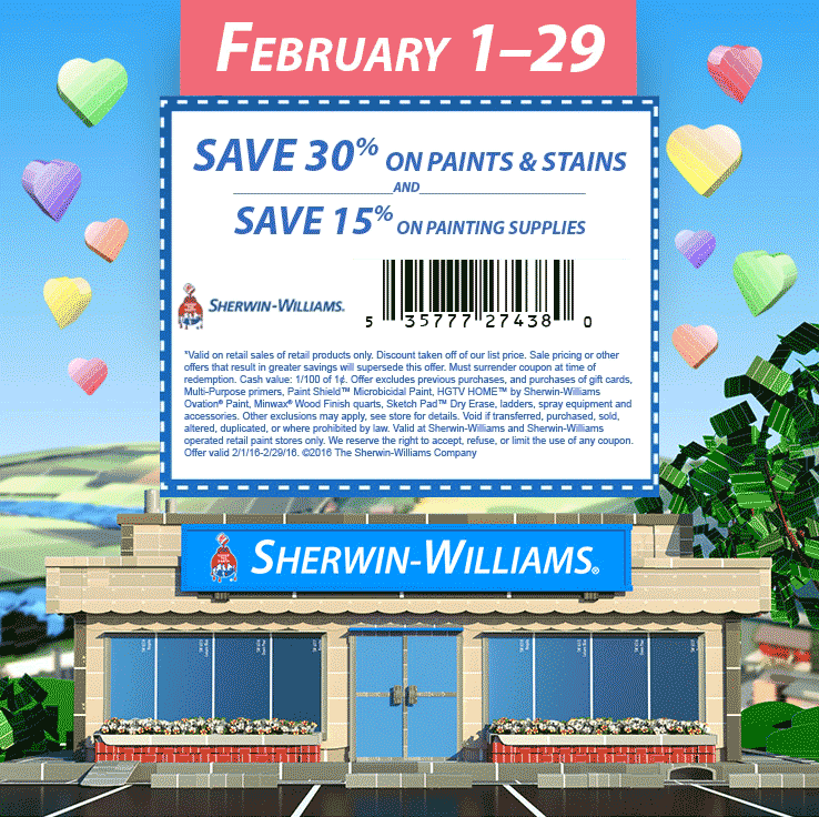 Sherwin Williams coupons & promo code for [May 2024]
