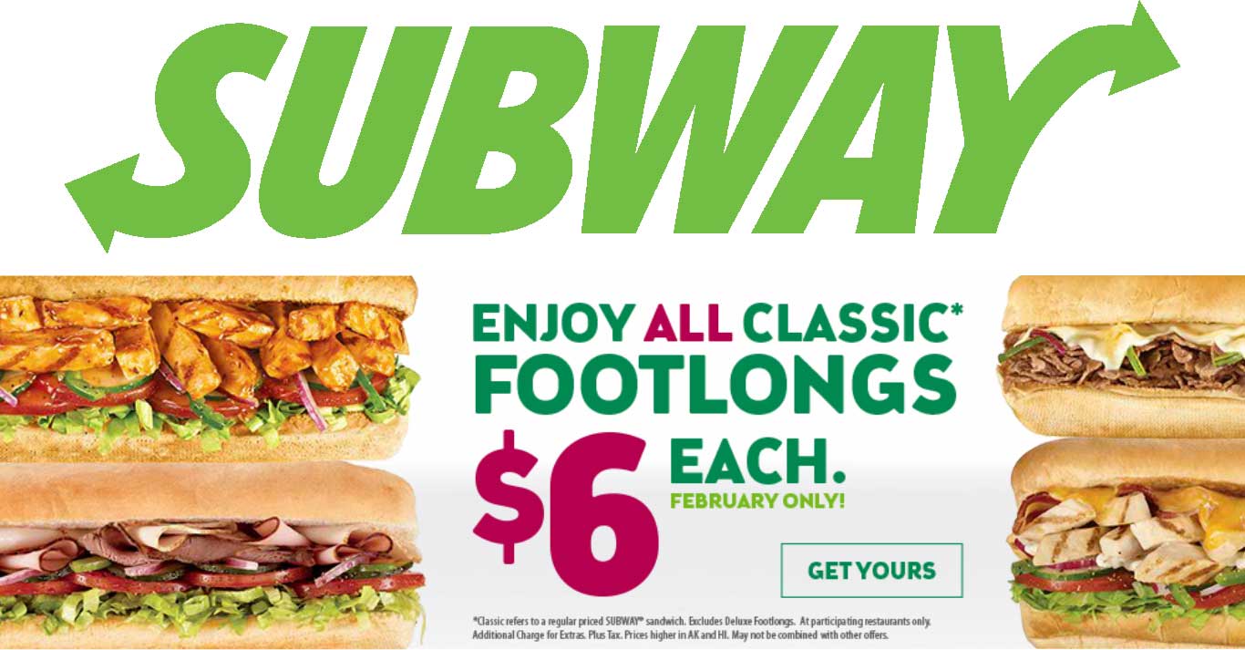 subway october 2020 coupons and promo codes