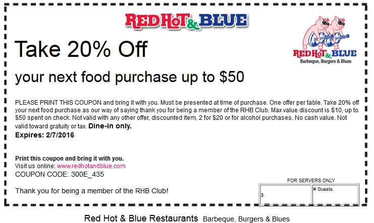 Red Hot & Blue coupons & promo code for [April 2024]
