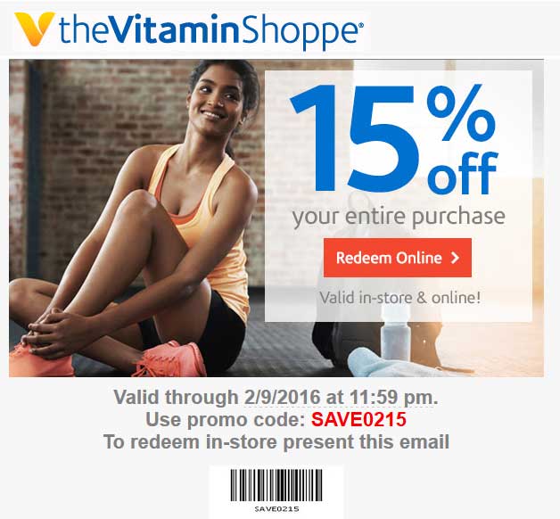 The Vitamin Shoppe coupons & promo code for [May 2024]