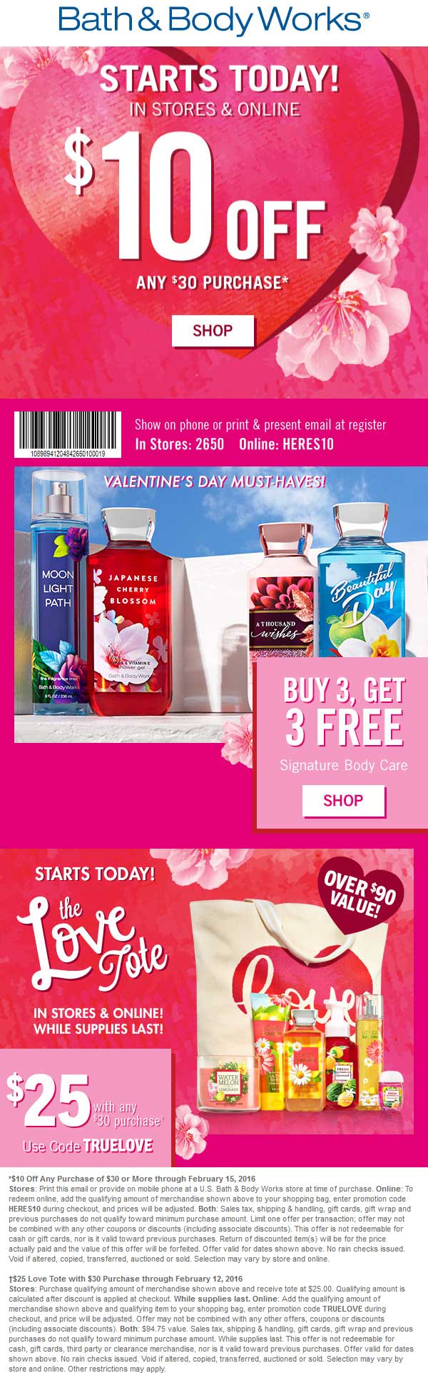 Bath & Body Works February 2024 Coupons and Promo Codes 🛒