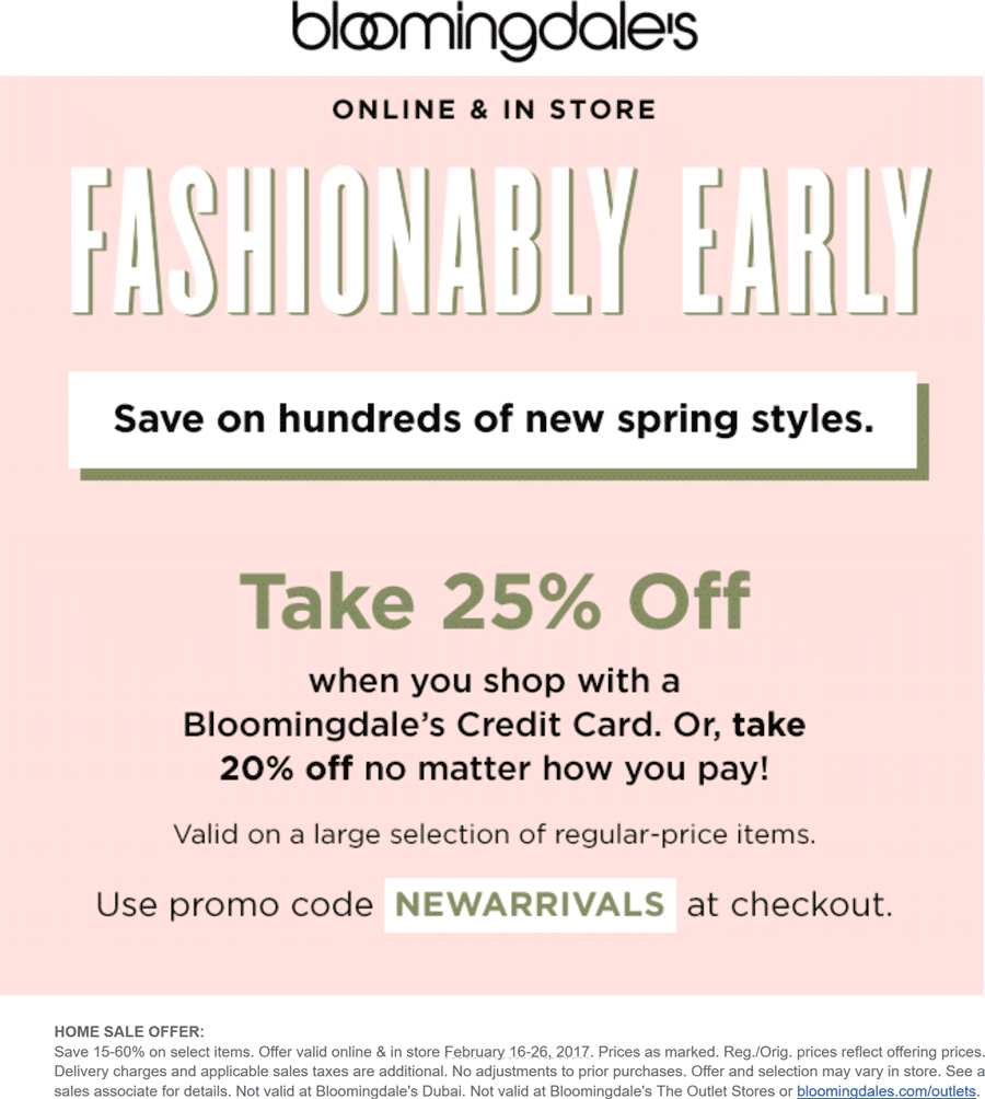 Bloomingdales March 2024 Coupons and Promo Codes 🛒