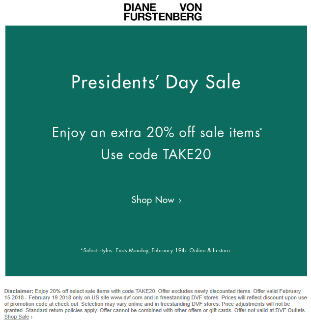 DVF coupons & promo code for [May 2024]