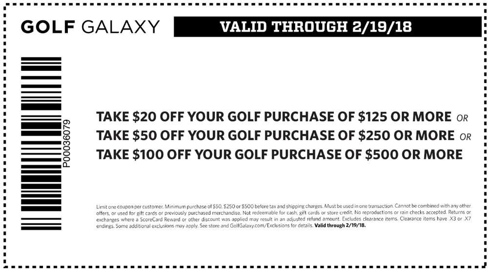 Golf Galaxy coupons & promo code for [May 2024]