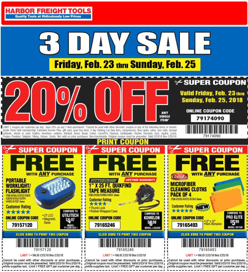 Harbor Freight September 2021 Coupons And Promo Codes Harbor Freight September 2021 Coupons And Promo Codes
