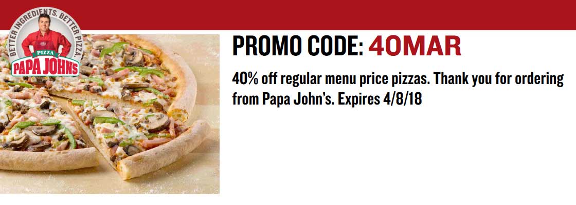 Papa Johns June 2020 Coupons and Promo Codes