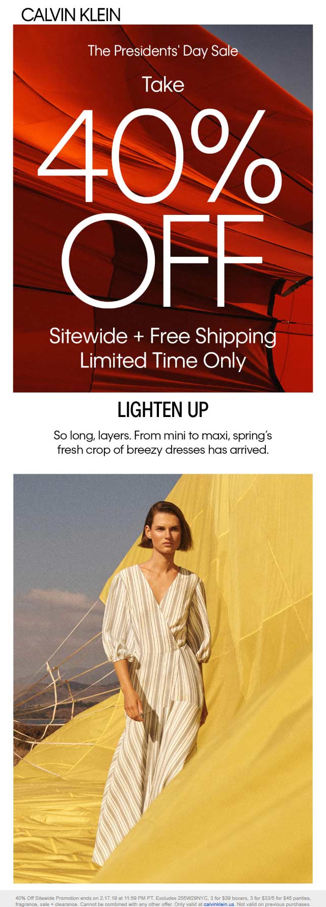 Calvin Klein coupons & promo code for [June 2022]