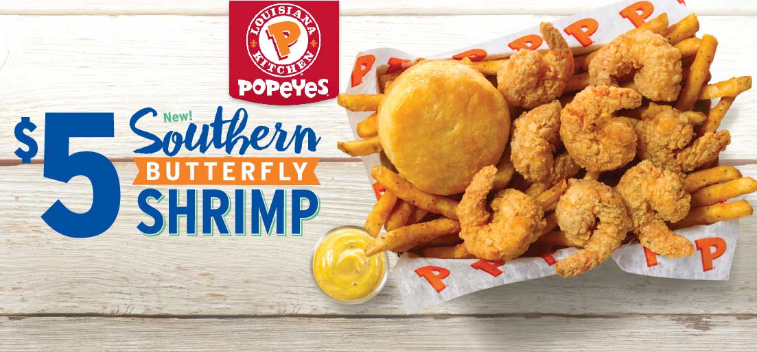 Popeyes coupons & promo code for [May 2022]