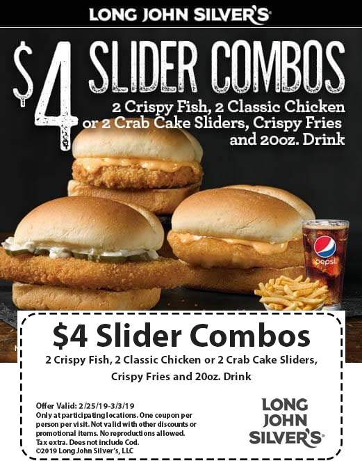 Long John Silvers coupons & promo code for [January 2022]