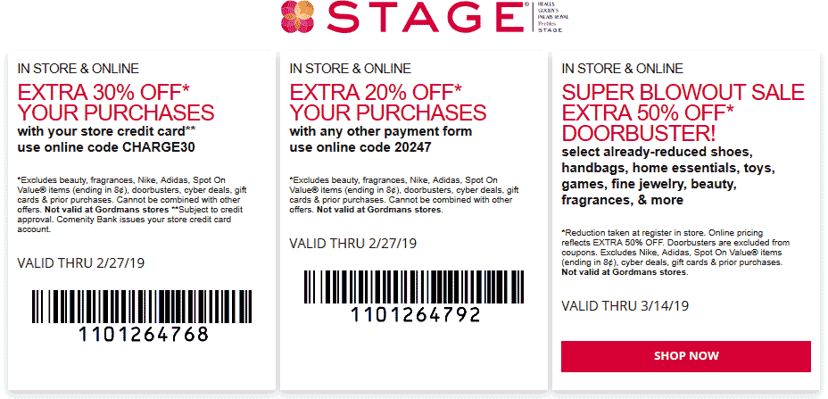 Stage coupons & promo code for [September 2022]