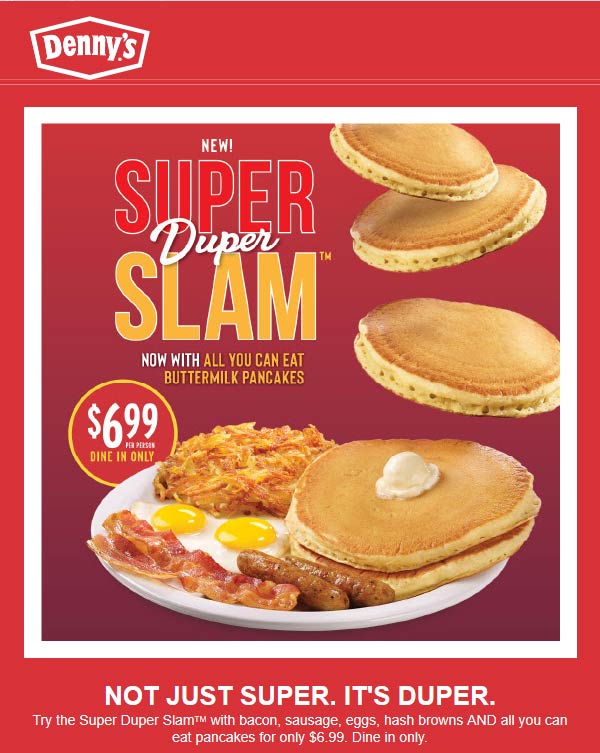Dennys coupons & promo code for [September 2022]