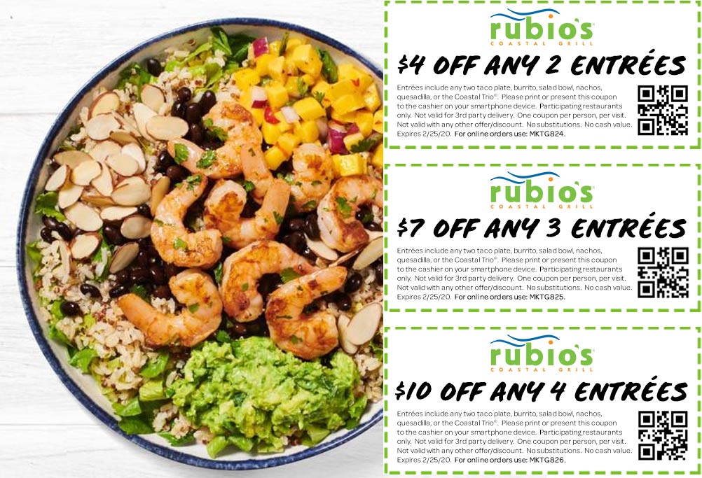 Rubios coupons & promo code for [September 2022]