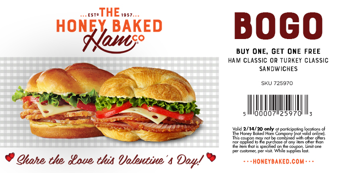 HoneyBaked coupons & promo code for July 2025