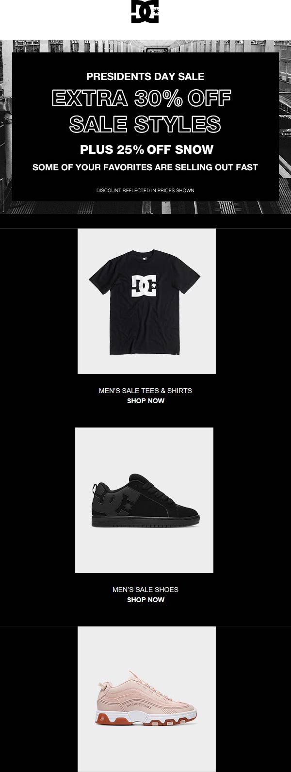 DC Shoes coupons & promo code for July 2025