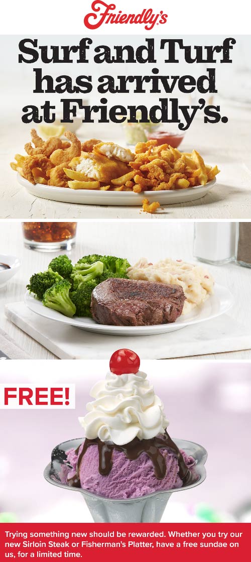 Friendlys coupons & promo code for [June 2025]