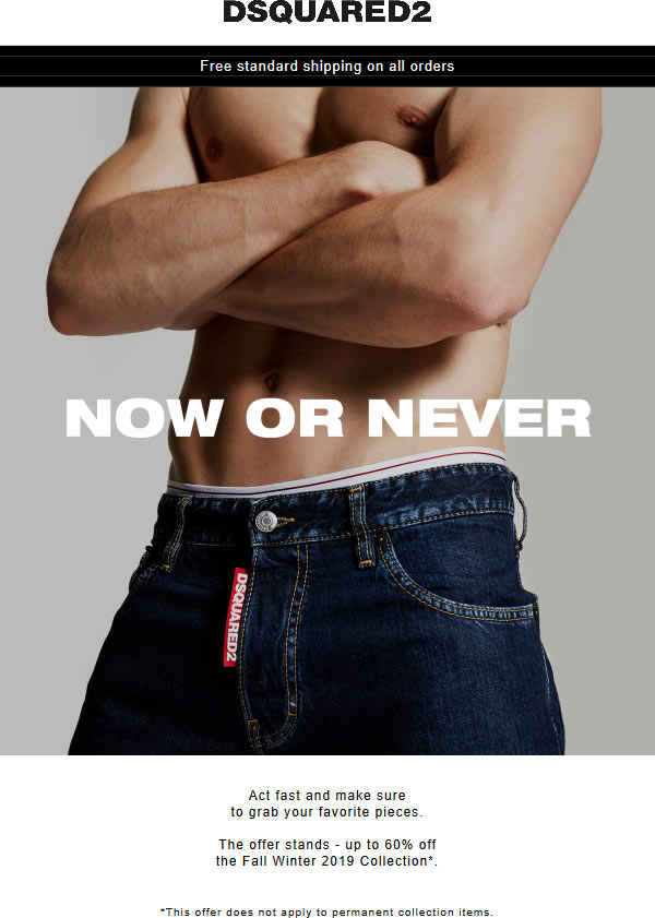 Dsquared2 coupons & promo code for [May 2022]