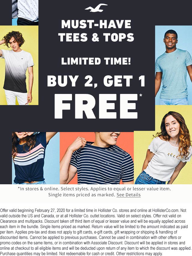 Hollister coupons & promo code for [October 2022]