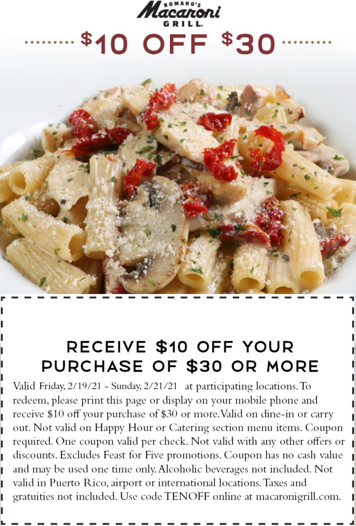 Macaroni Grill restaurants Coupon  $10 off $30 at Macaroni Grill restaurants #macaronigrill 