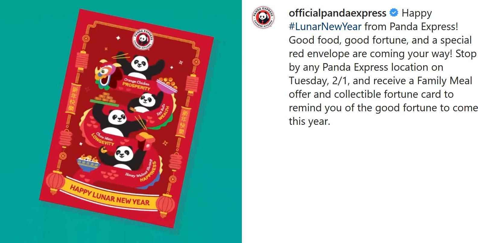 Panda Express restaurants Coupon  Free red envelope day today at Panda Express restaurants #pandaexpress 