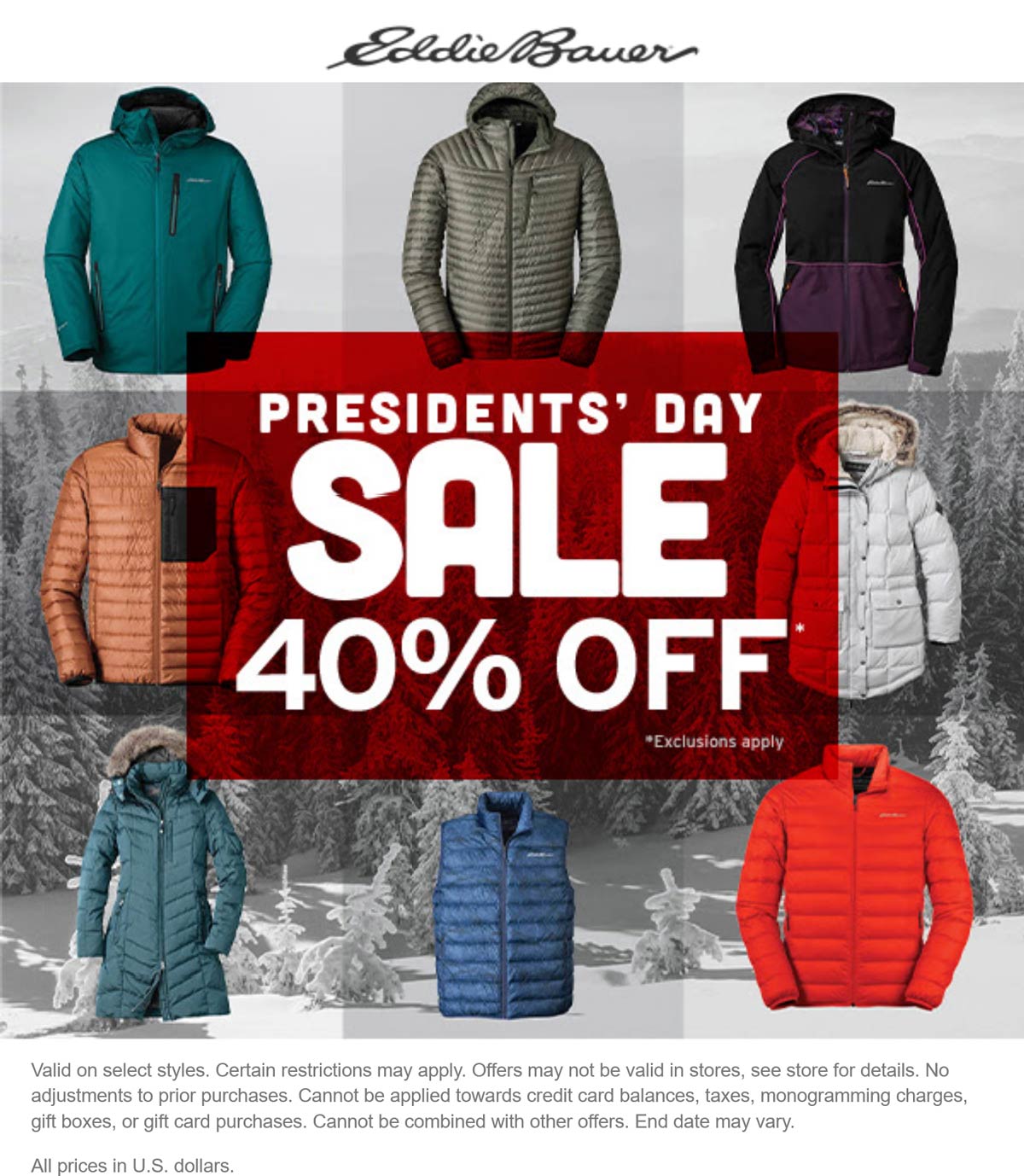 Eddie Bauer stores Coupon  40% off at Eddie Bauer #eddiebauer 