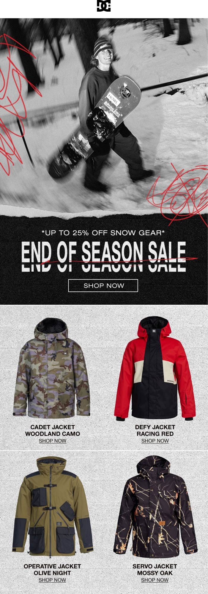 DC stores Coupon  25% off snow gear at DC shoes #dc 