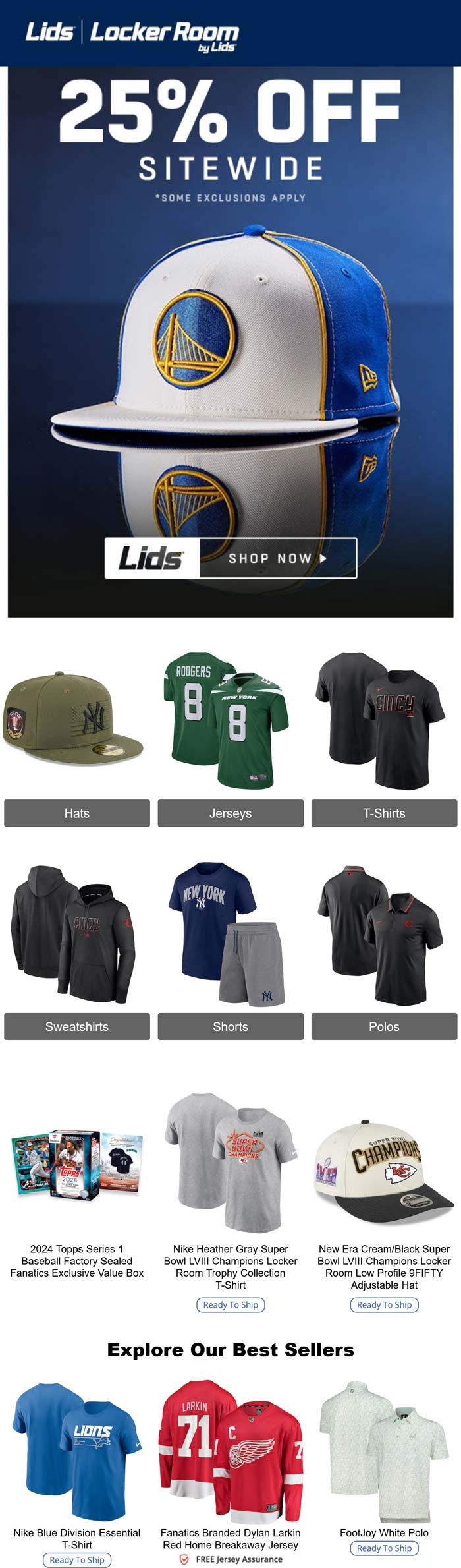 Lids stores Coupon  25% off everything online today at Lids #lids 