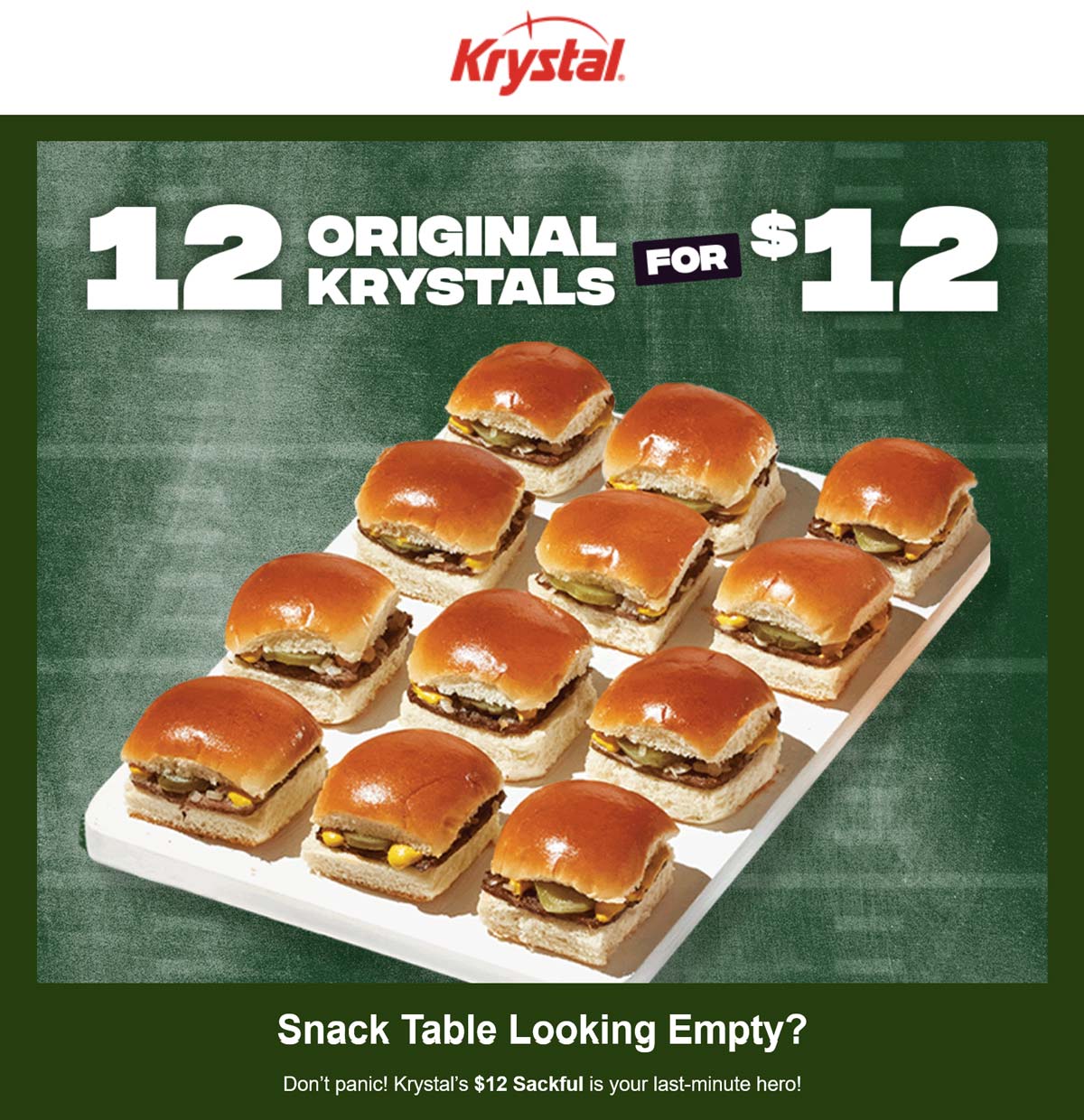 Krystal restaurants Coupon  12 cheeseburgers for $12 today at Krystal restaurants #krystal 