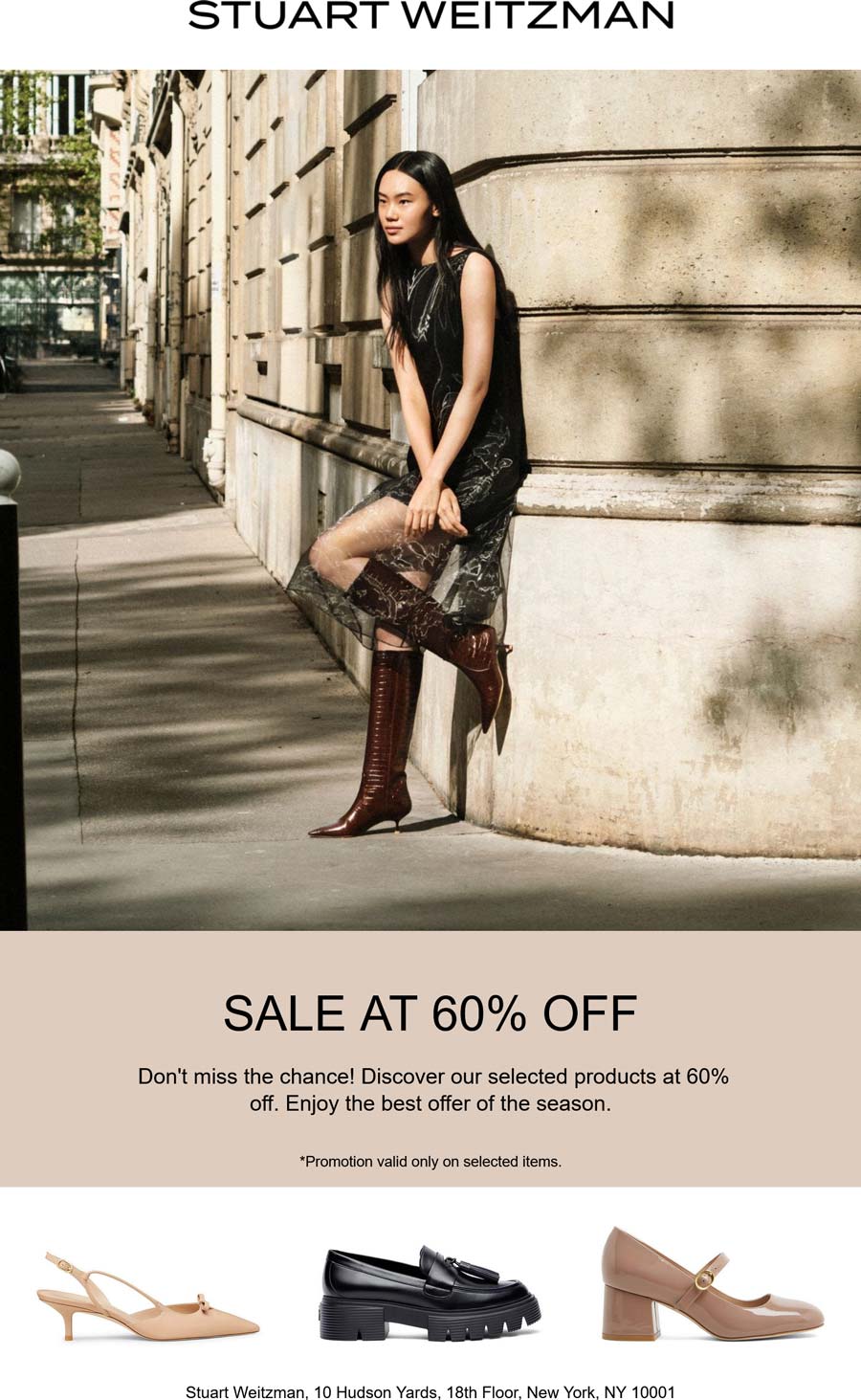 Stuart Weitzman stores Coupon  60% off sale items at Stuart Weitzman #stuartweitzman 