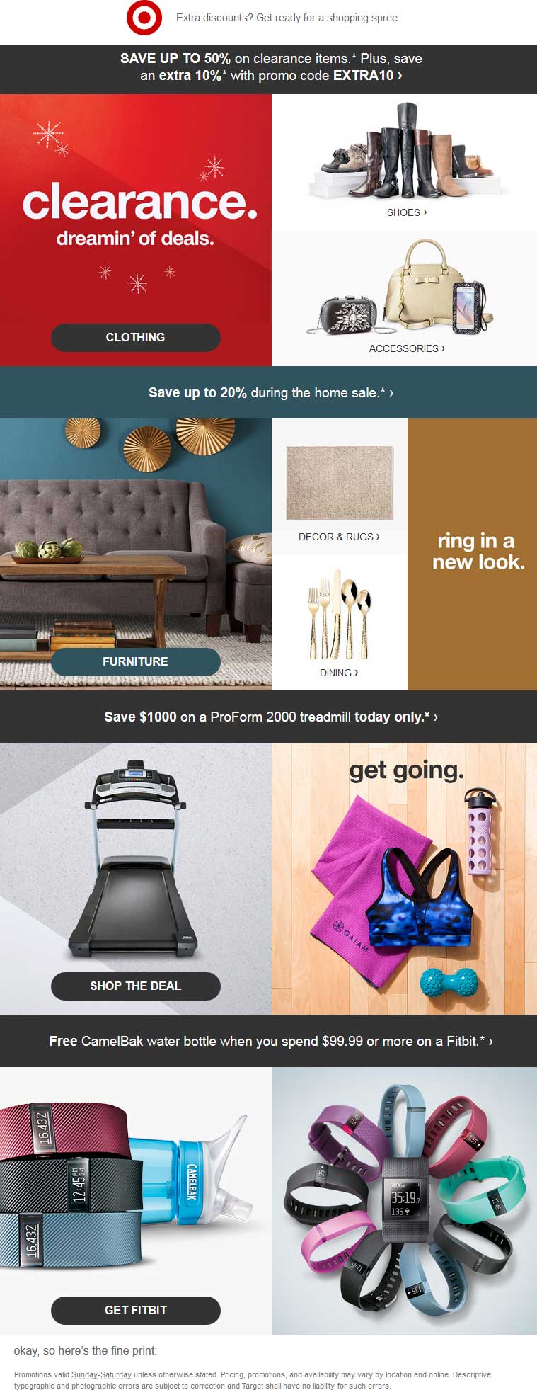 Target Coupon April 2024 50% off clearance at Target + 10% more online via promo code EXTRA10