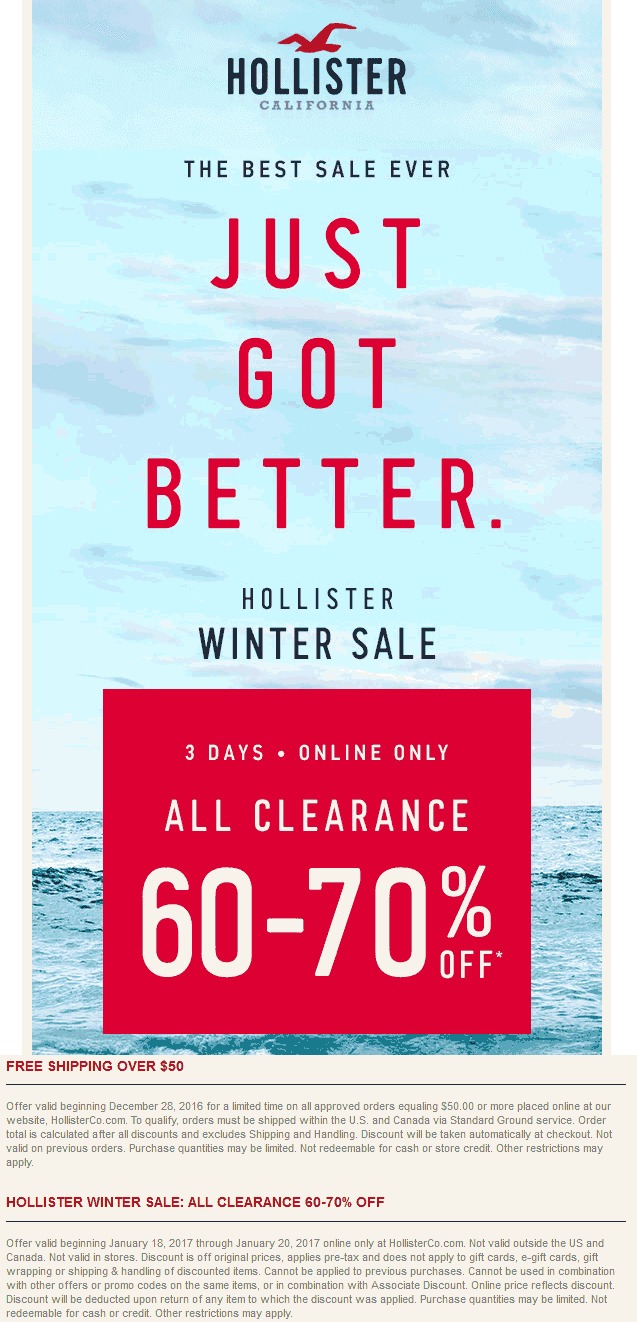 current hollister coupons