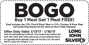 Long John Silvers coupons & promo code for [May 2024]