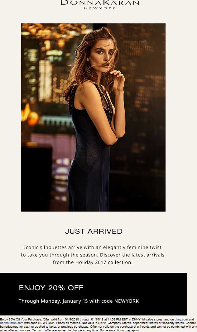 DKNY coupons & promo code for [April 2024]