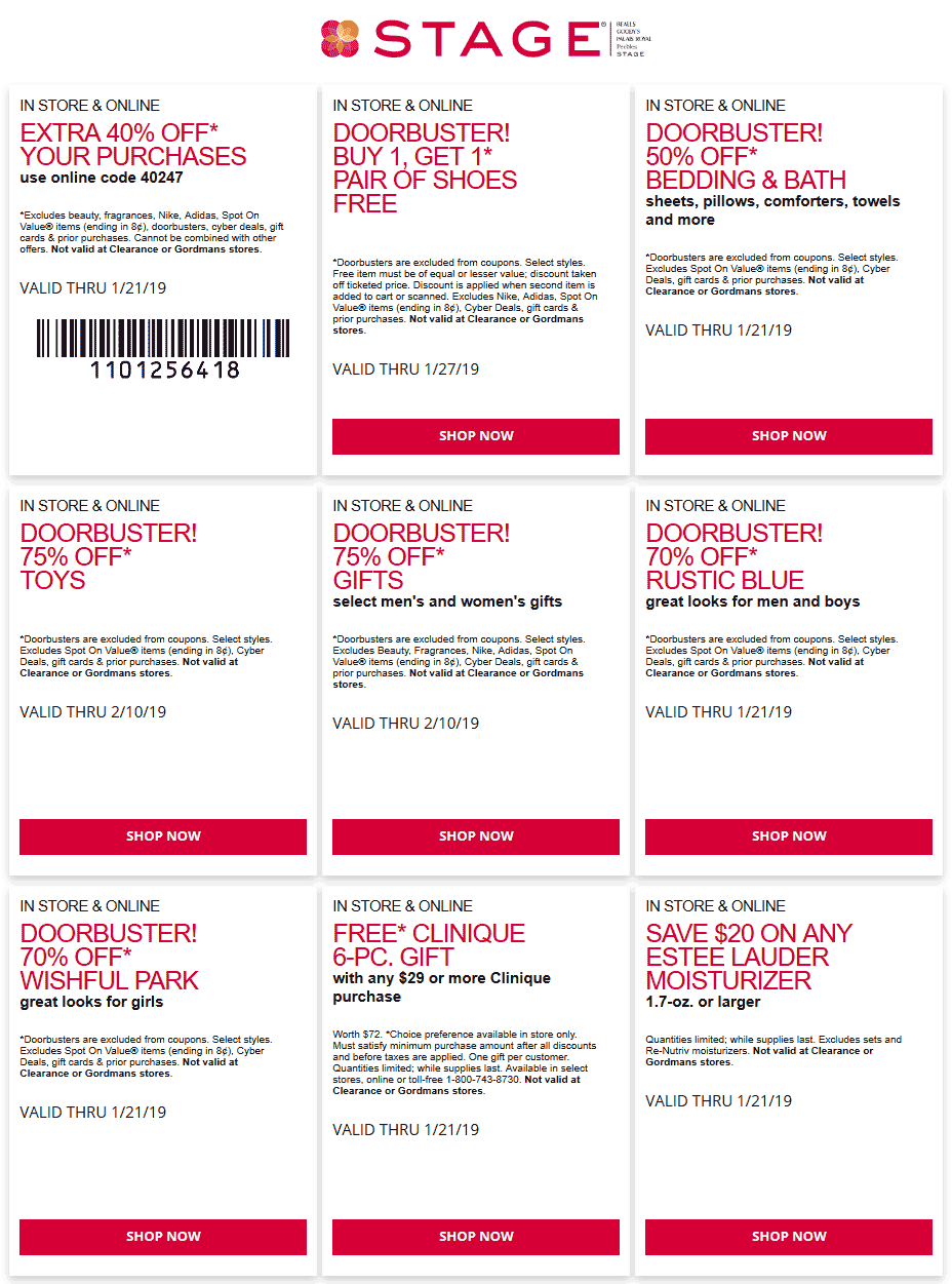 Stage coupons & promo code for [October 2022]