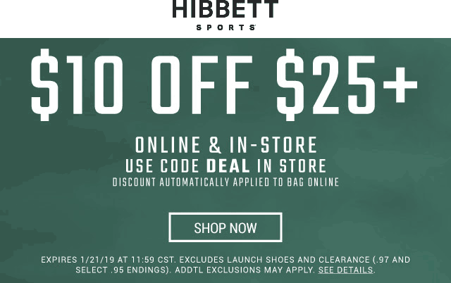 Hibbett Sports coupons & promo code for [May 2022]