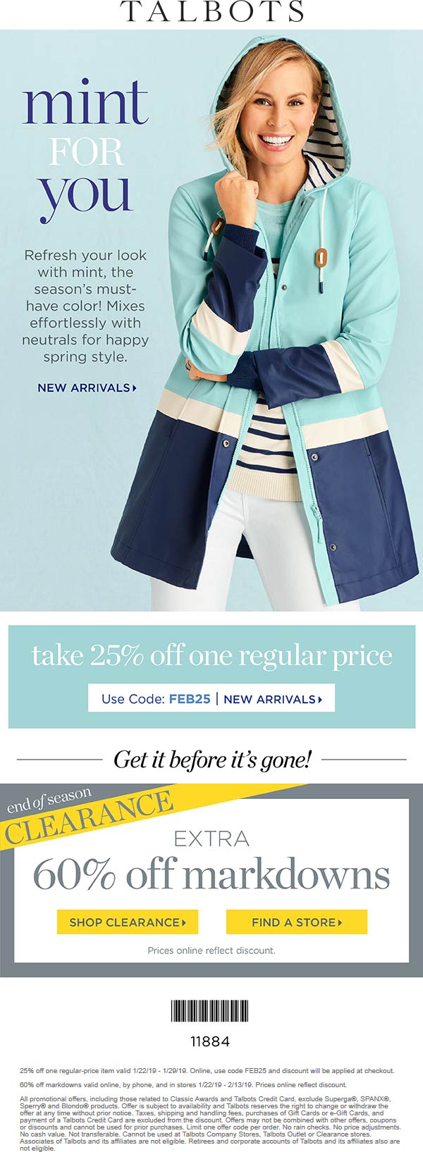 Talbots coupons & promo code for [October 2022]