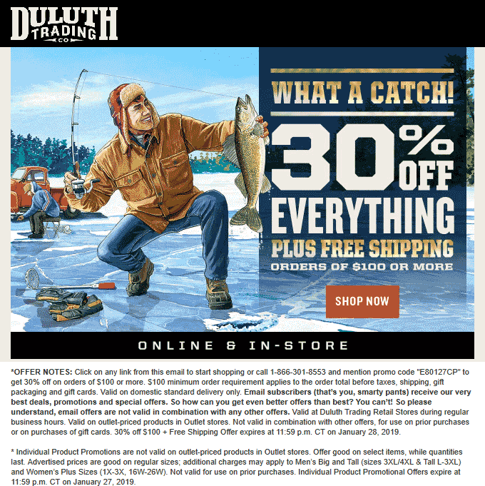 Duluth Trading Co coupons & promo code for [May 2022]