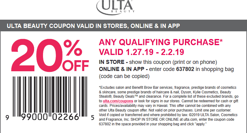 Ulta coupons & promo code for [September 2022]
