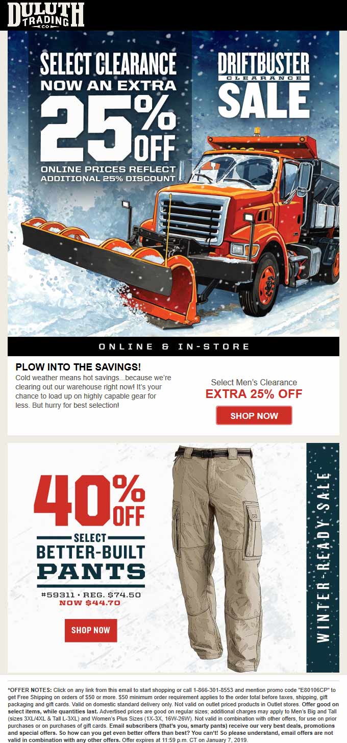 Duluth Trading Co coupons & promo code for [September 2022]