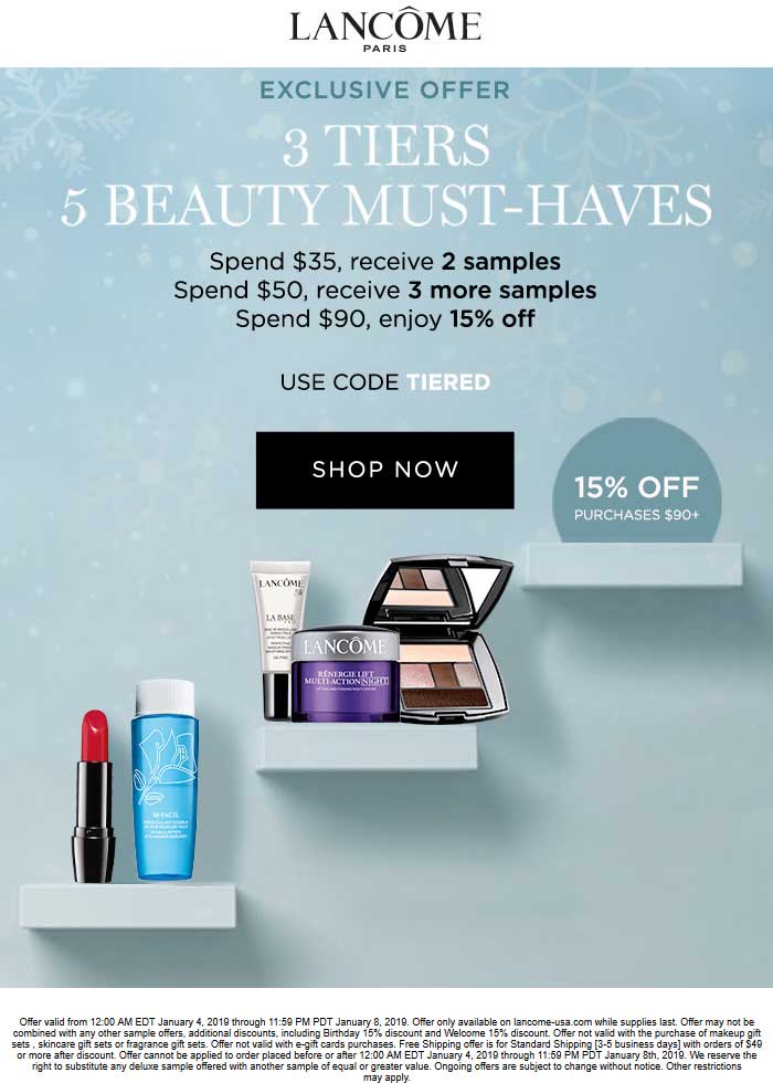 Lancome coupons & promo code for [September 2022]