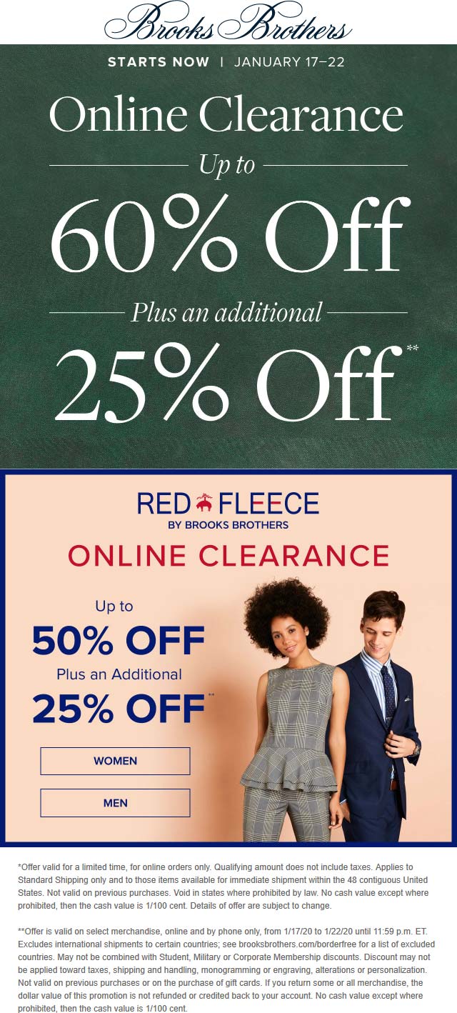 Brooks Brothers November 2020 Coupons and Promo Codes 🛒