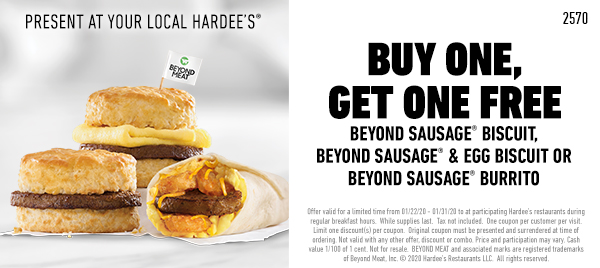 Hardees coupons & promo code for July 2025