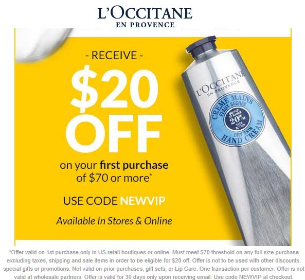 LOccitane coupons & promo code for [June 2025]