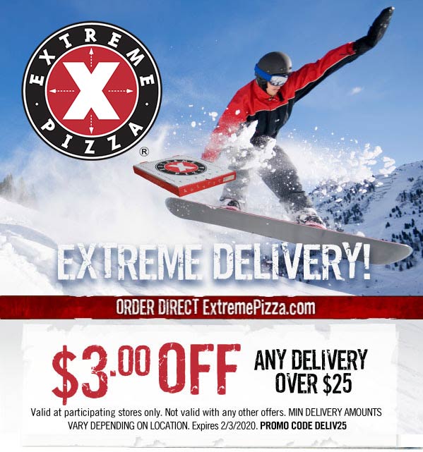 Extreme Pizza coupons & promo code for July 2025