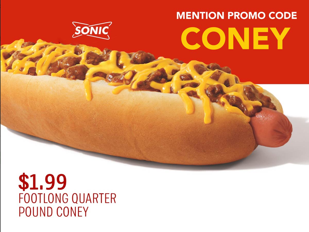 Sonic Drive-In coupons & promo code for [October 2022]