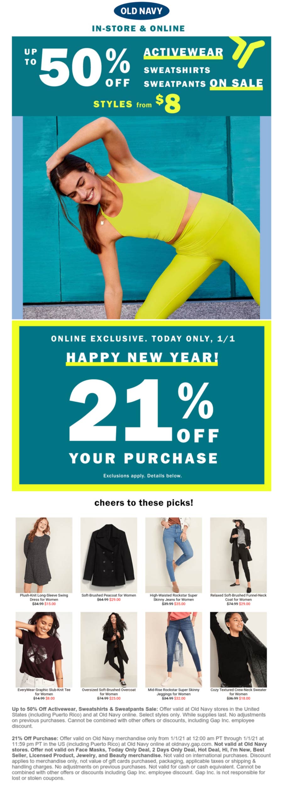 Old Navy stores Coupon  21% off online & more today at Old Navy #oldnavy 