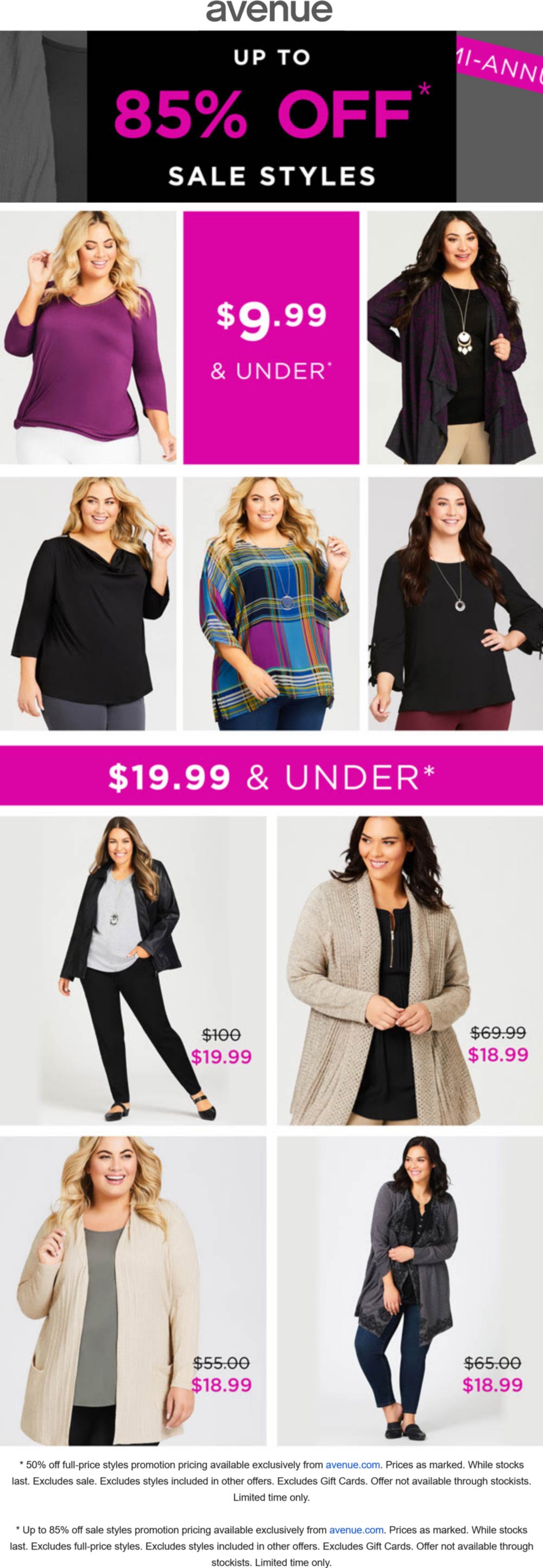 Avenue stores Coupon  50% off regular items & more online at Avenue #avenue 