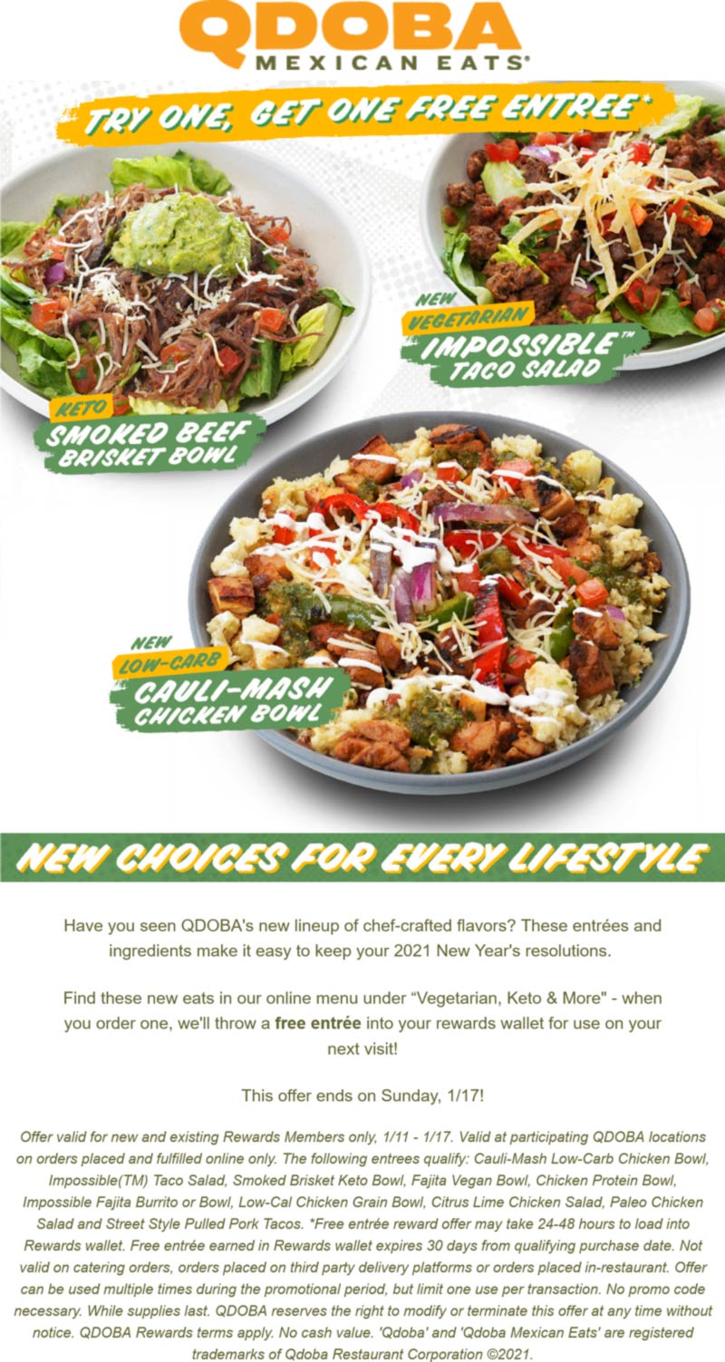 Second Followup Entree Free Online At Qdoba Mexican Eats qdoba The Second Followup Entree Free Online At Qdoba Mexican Eats qdoba The
