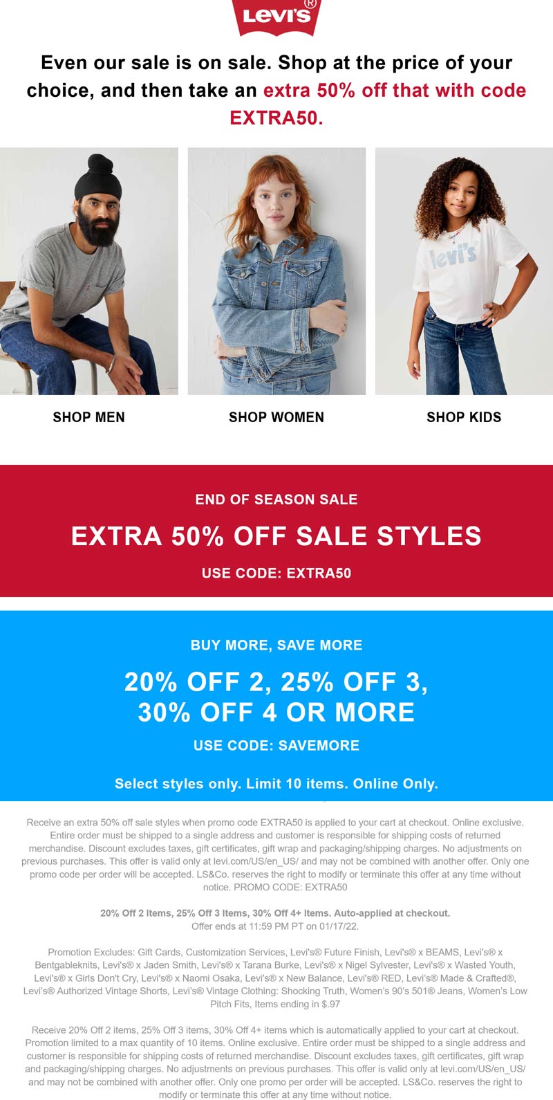 Levis coupons & promo code for [July 2024]