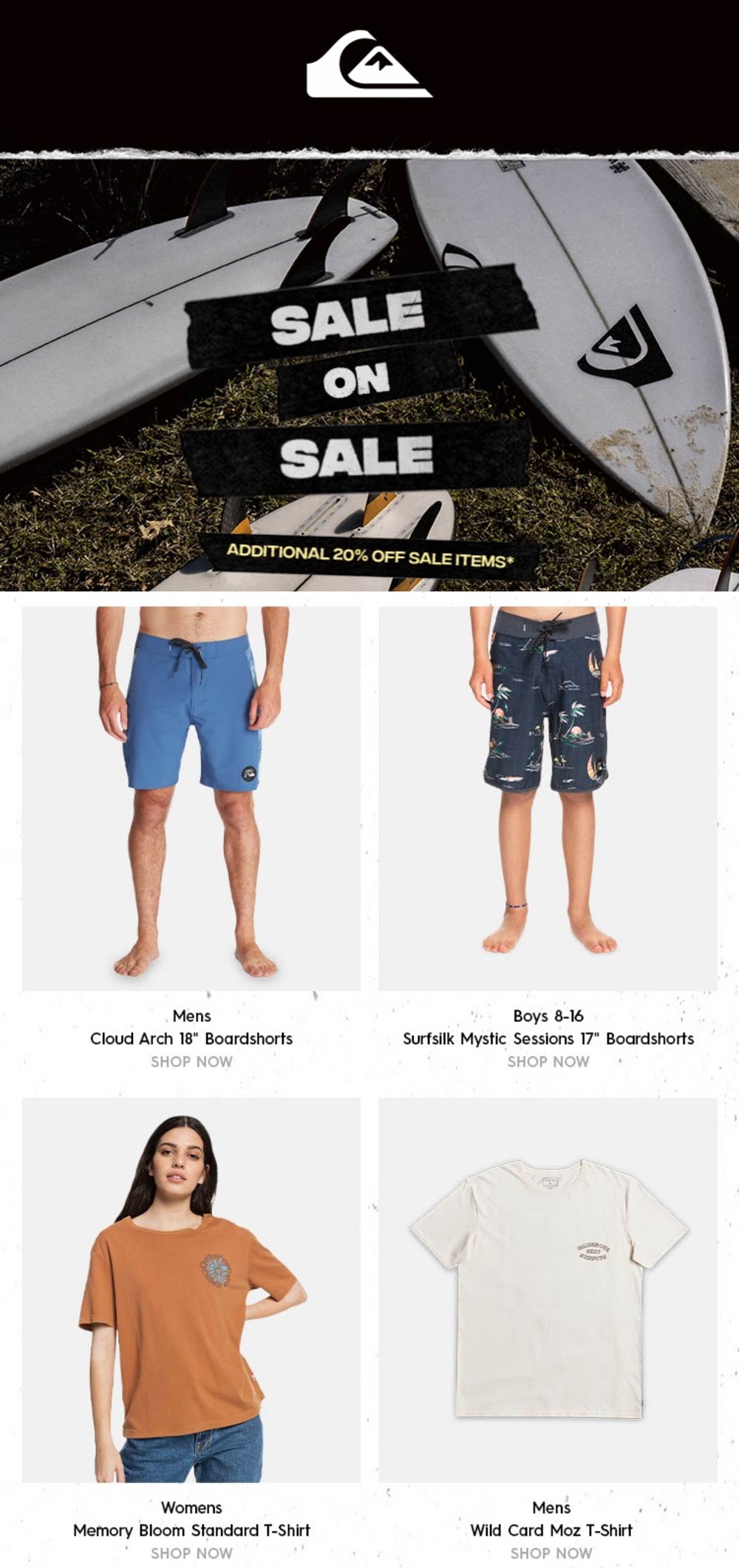 Quiksilver stores Coupon  Extra 20% off sale items at Quiksilver #quiksilver 